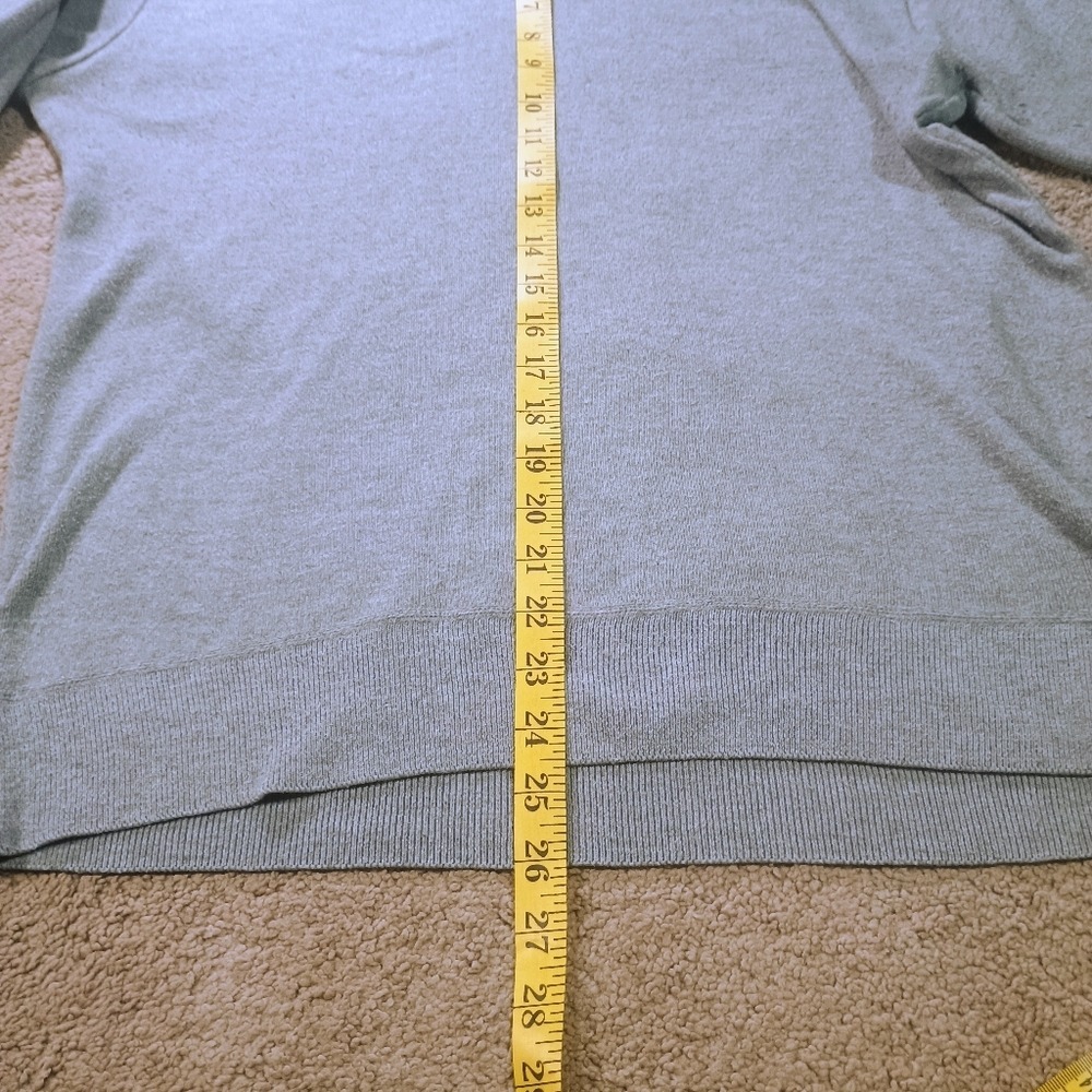 Northwest Blue Pullover Sweater Mens XL‎ Heather Gray Mock Neck Casual Classic - Picture 8 of 8